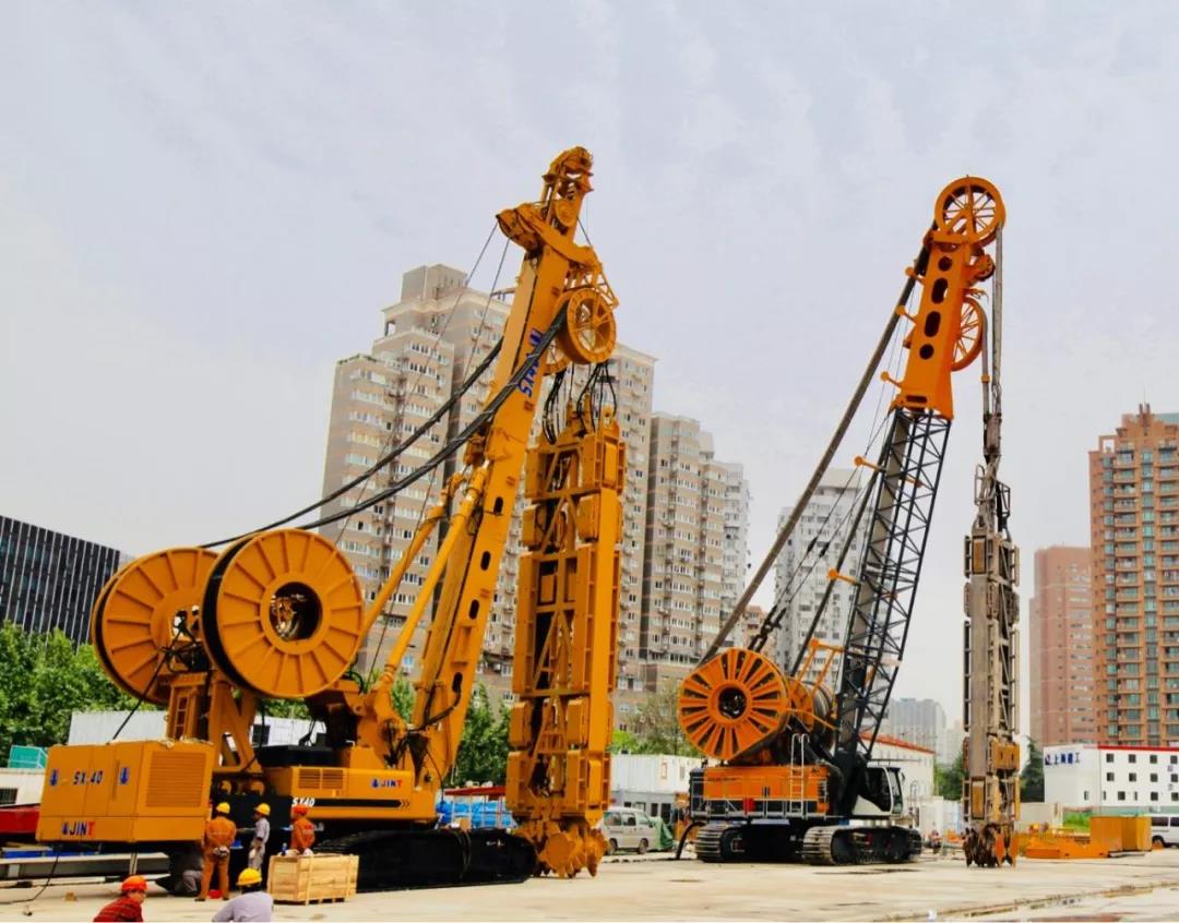 上海金泰SX40双轮铣多方出击国内深隧、轨交施工市场
